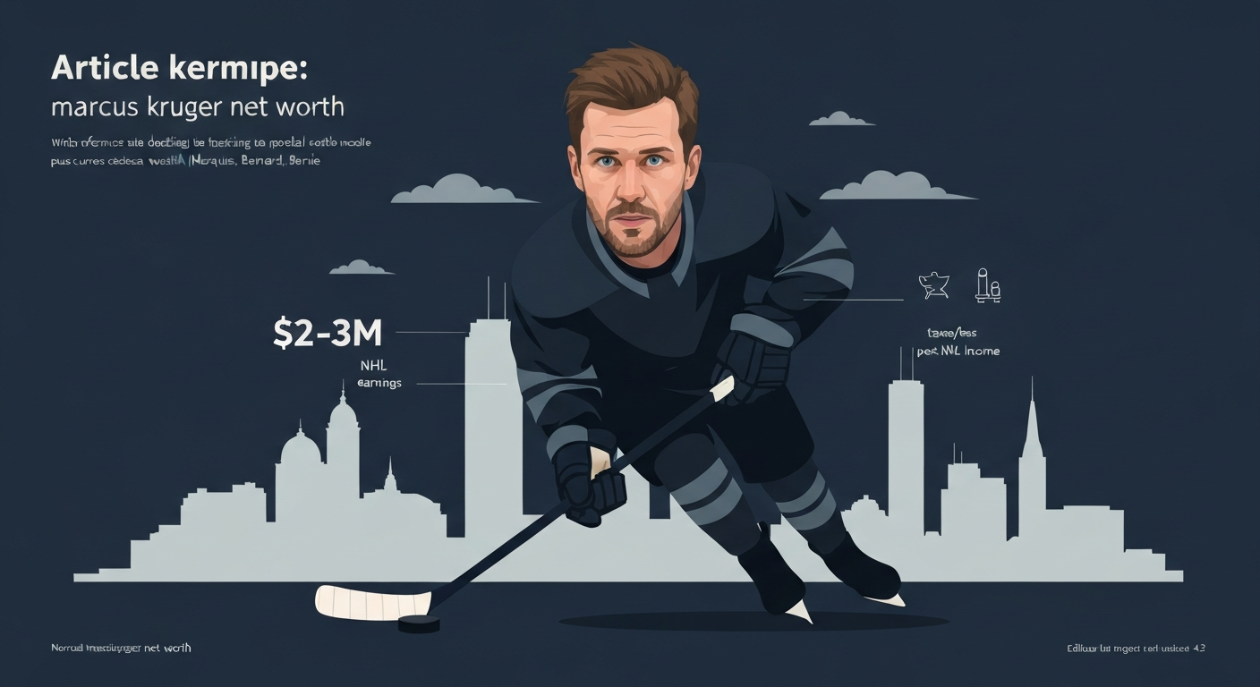 Marcus Kruger Net Worth: 2026 Estimate & Earnings Breakdown