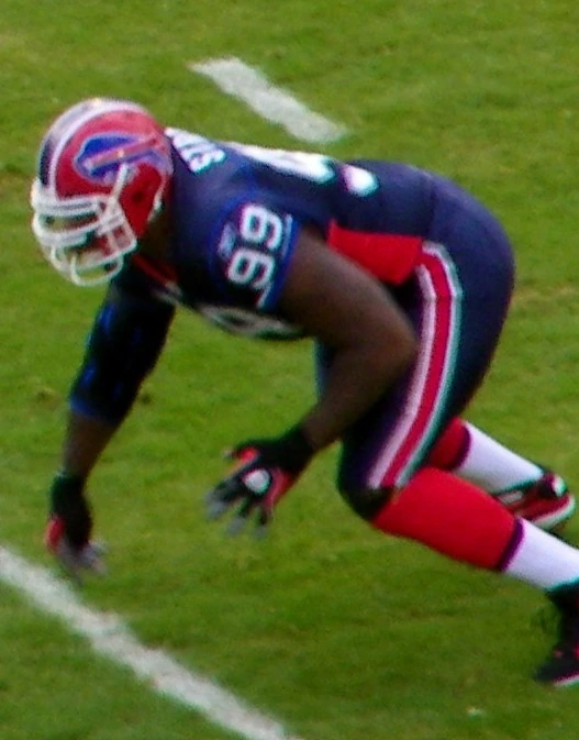 Marcus Stroud in an NFL game
